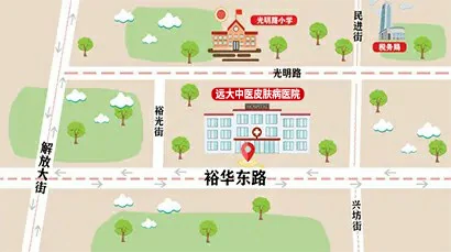 石家庄远大白癜风医院来院路线来院地图